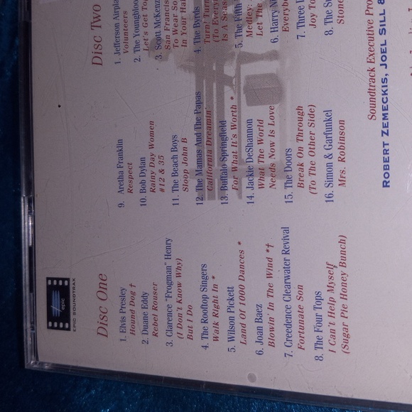 Forrest Gump the soundtrack 32 American Classics on two CDs - Picture 6 of 7